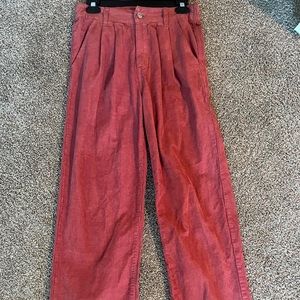 Forever 21 maroon pants